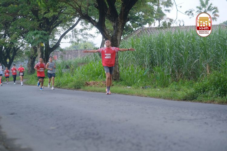 Race photo from Kediri Half Marathon 2025