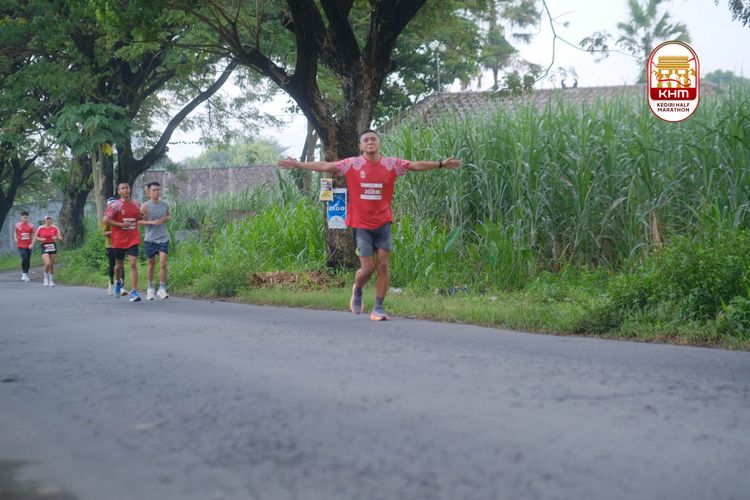 Race photo from Kediri Half Marathon 2025