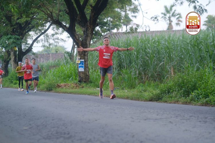 Race photo from Kediri Half Marathon 2025