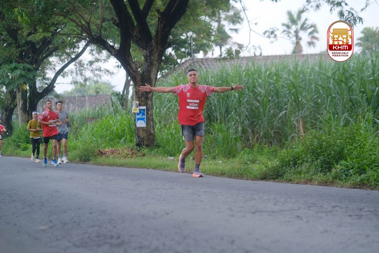 Race photo from Kediri Half Marathon 2025