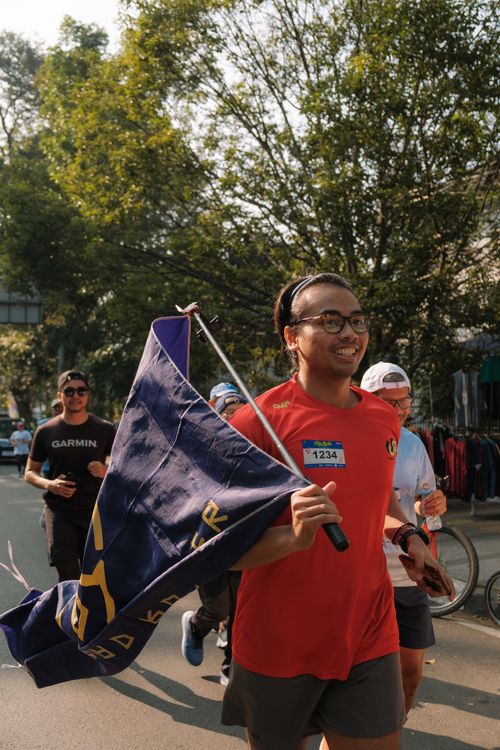 Race photo from Happy One Decade Unpad Runner