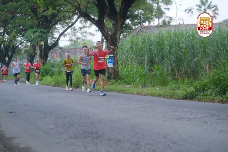 Race photo from Kediri Half Marathon 2025