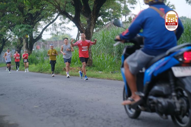 Race photo from Kediri Half Marathon 2025