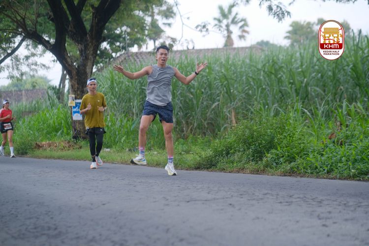 Race photo from Kediri Half Marathon 2025