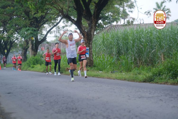 Race photo from Kediri Half Marathon 2025