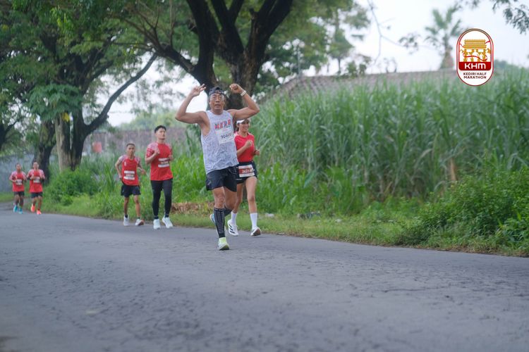 Race photo from Kediri Half Marathon 2025