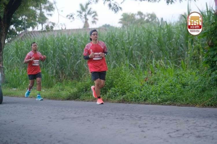 Race photo from Kediri Half Marathon 2025