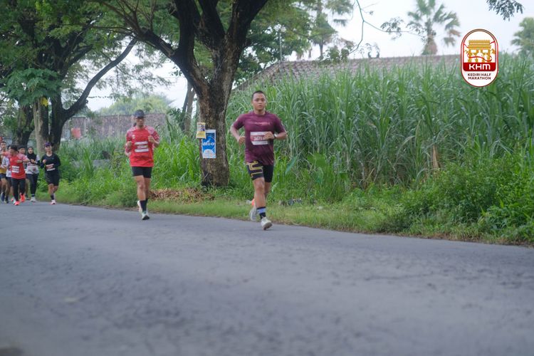 Race photo from Kediri Half Marathon 2025