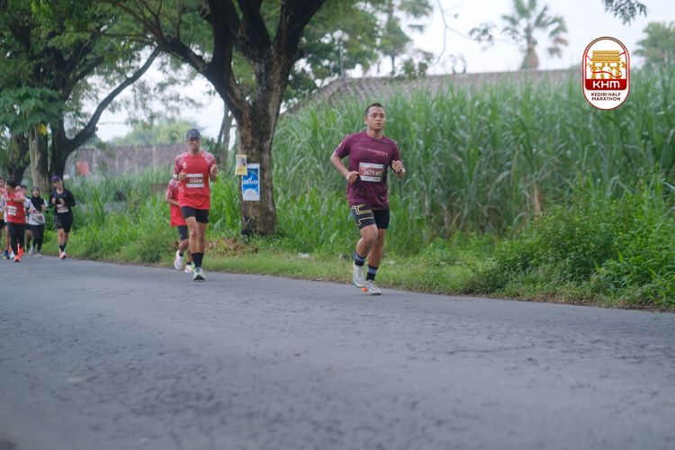 Race photo from Kediri Half Marathon 2025