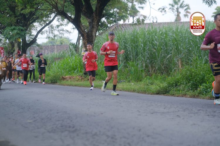 Race photo from Kediri Half Marathon 2025