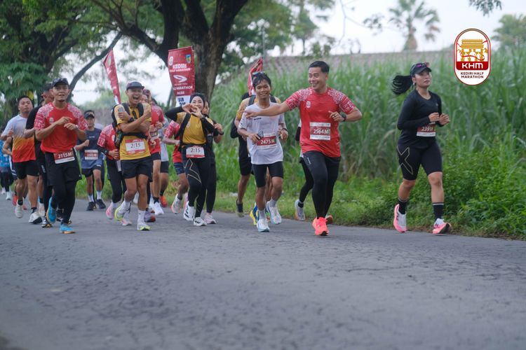 Race photo from Kediri Half Marathon 2025