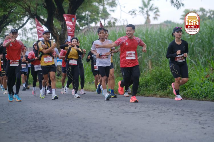 Race photo from Kediri Half Marathon 2025