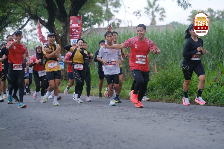 Race photo from Kediri Half Marathon 2025