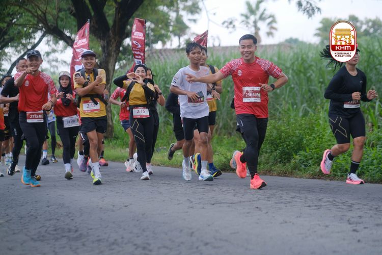 Race photo from Kediri Half Marathon 2025