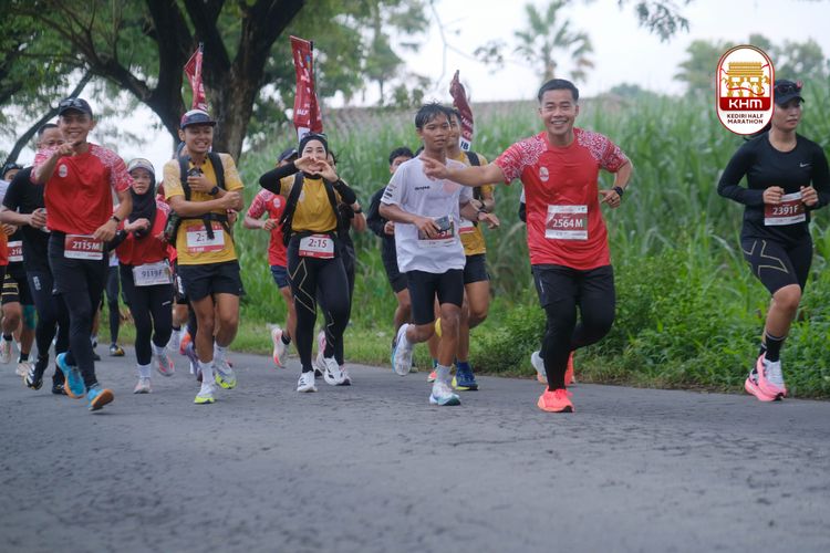 Race photo from Kediri Half Marathon 2025
