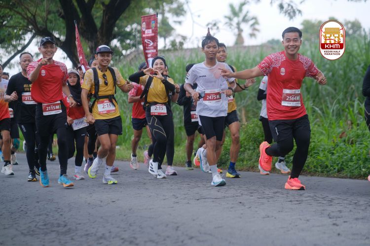 Race photo from Kediri Half Marathon 2025
