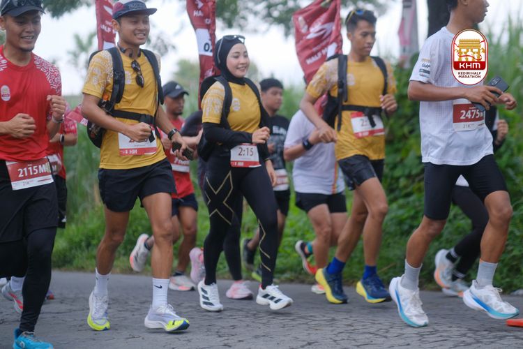 Race photo from Kediri Half Marathon 2025