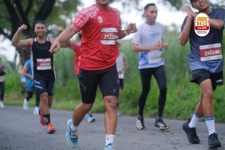 Race photo from Kediri Half Marathon 2025
