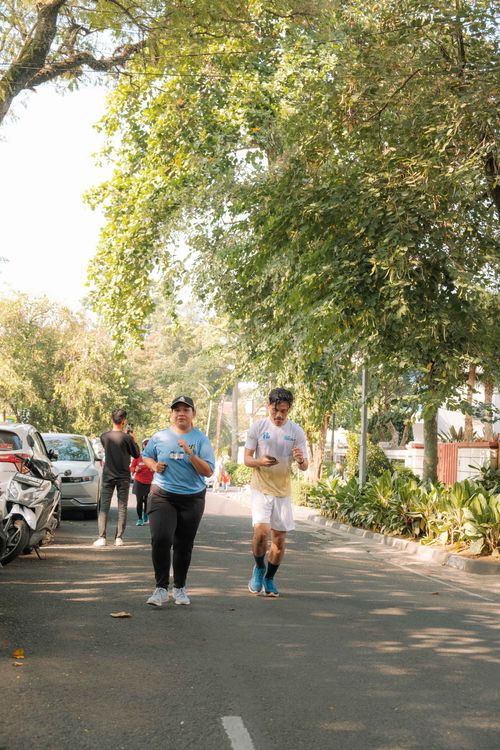 Race photo from Happy One Decade Unpad Runner