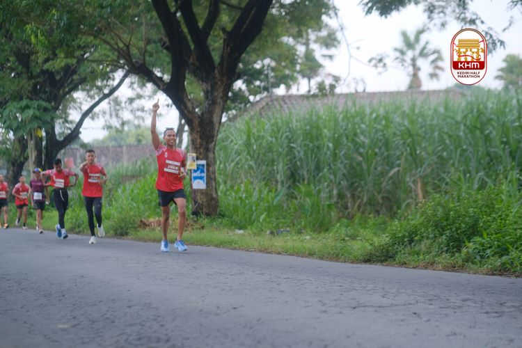 Race photo from Kediri Half Marathon 2025