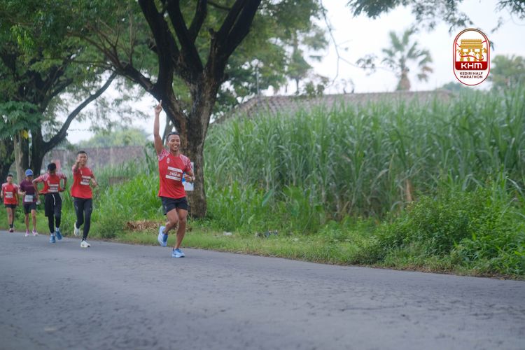 Race photo from Kediri Half Marathon 2025