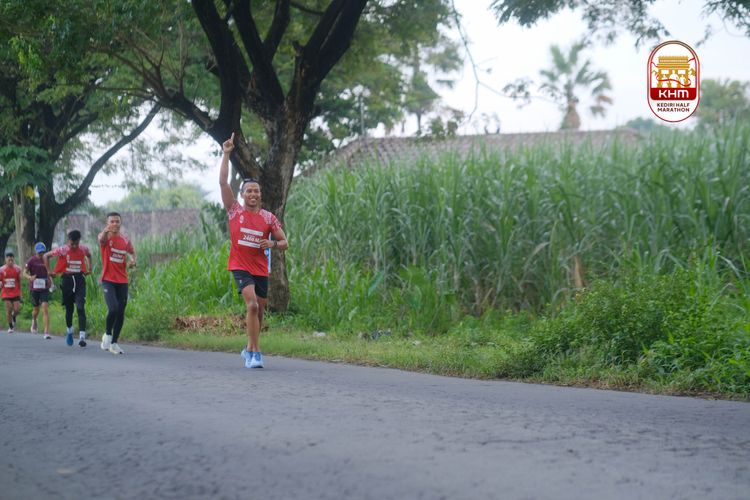 Race photo from Kediri Half Marathon 2025