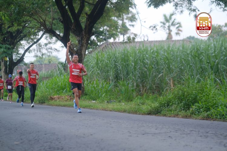 Race photo from Kediri Half Marathon 2025