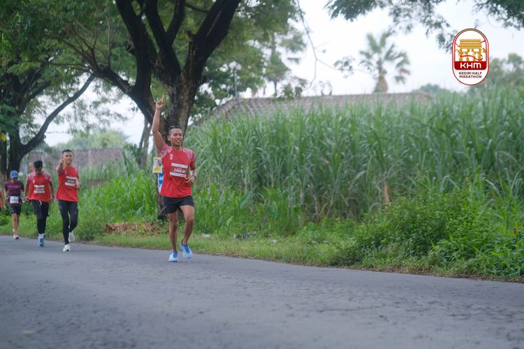 Race photo from Kediri Half Marathon 2025