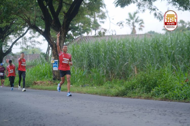Race photo from Kediri Half Marathon 2025