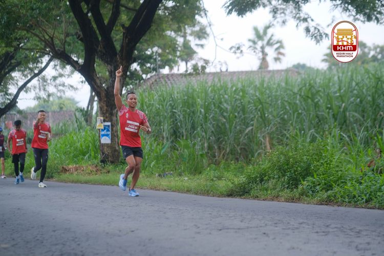 Race photo from Kediri Half Marathon 2025