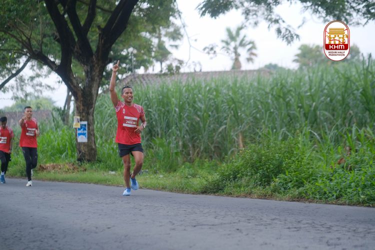 Race photo from Kediri Half Marathon 2025