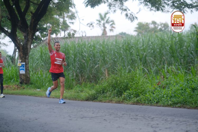 Race photo from Kediri Half Marathon 2025