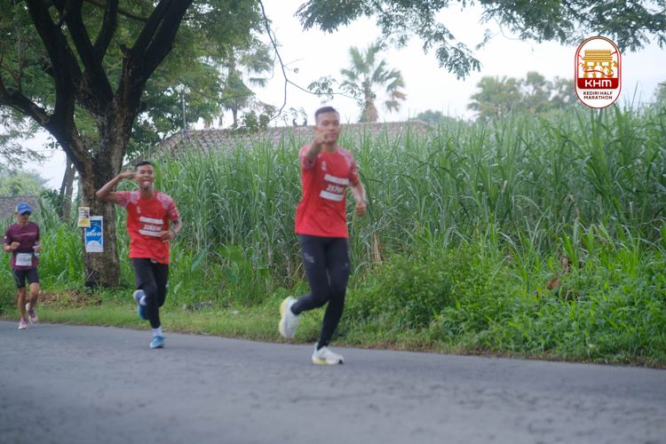 Race photo from Kediri Half Marathon 2025