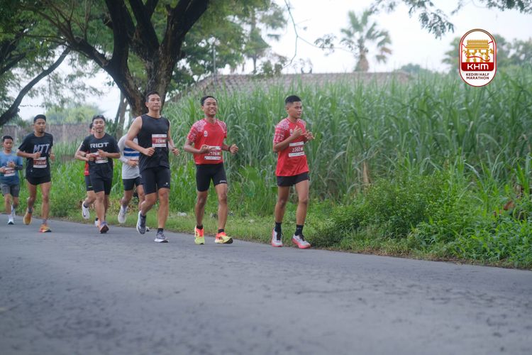 Race photo from Kediri Half Marathon 2025