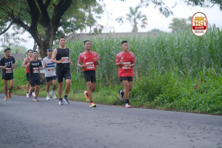 Race photo from Kediri Half Marathon 2025