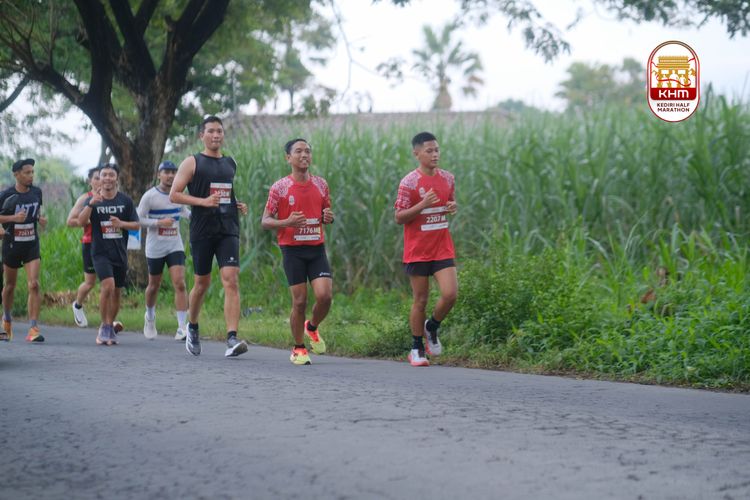 Race photo from Kediri Half Marathon 2025