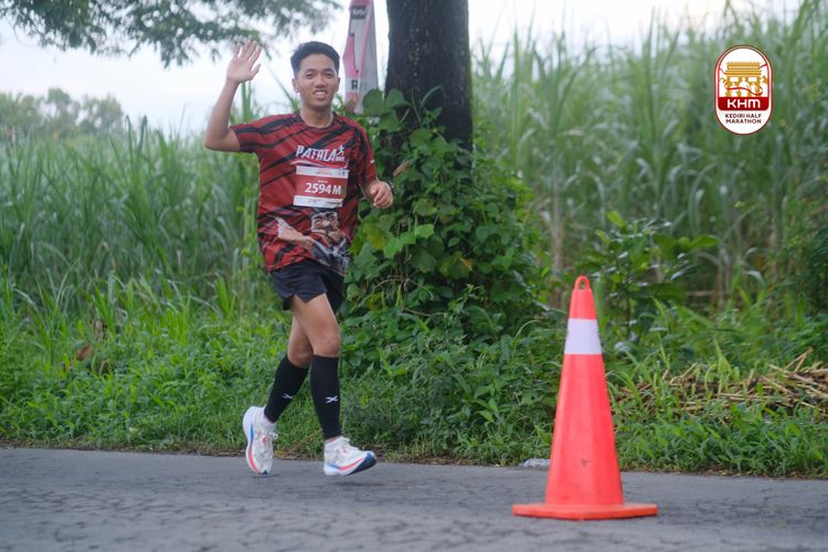 Race photo from Kediri Half Marathon 2025