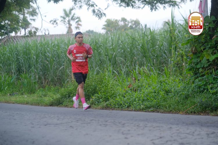 Race photo from Kediri Half Marathon 2025