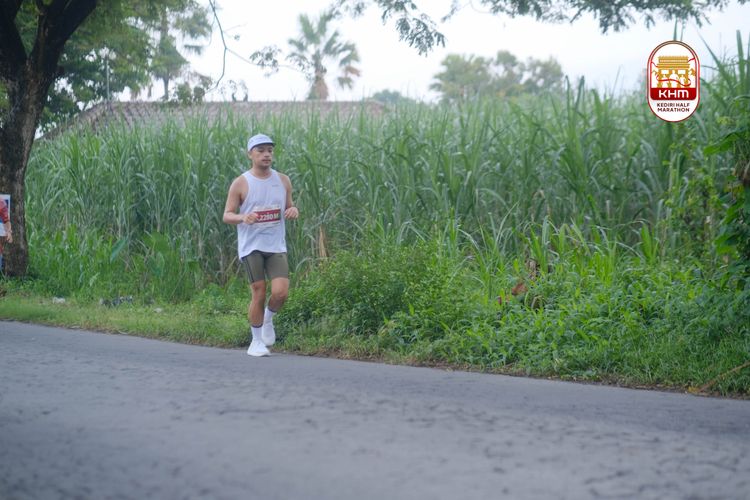 Race photo from Kediri Half Marathon 2025