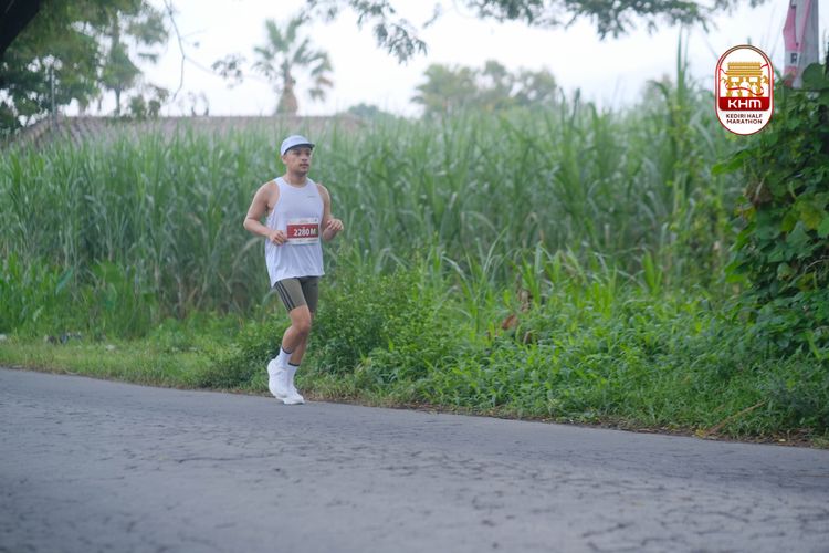 Race photo from Kediri Half Marathon 2025