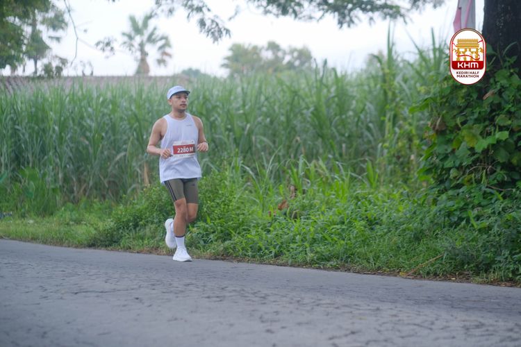 Race photo from Kediri Half Marathon 2025