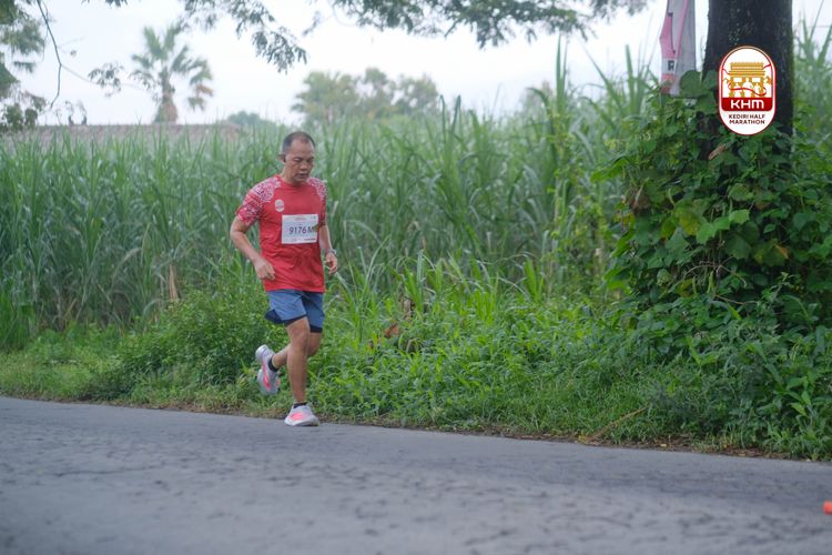 Race photo from Kediri Half Marathon 2025