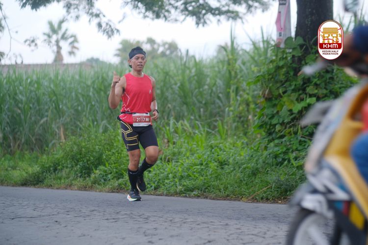 Race photo from Kediri Half Marathon 2025