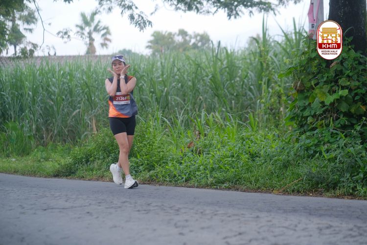 Race photo from Kediri Half Marathon 2025