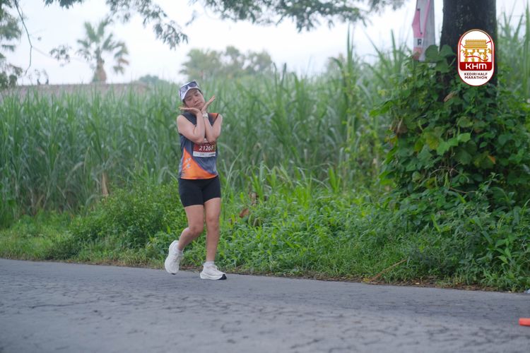 Race photo from Kediri Half Marathon 2025