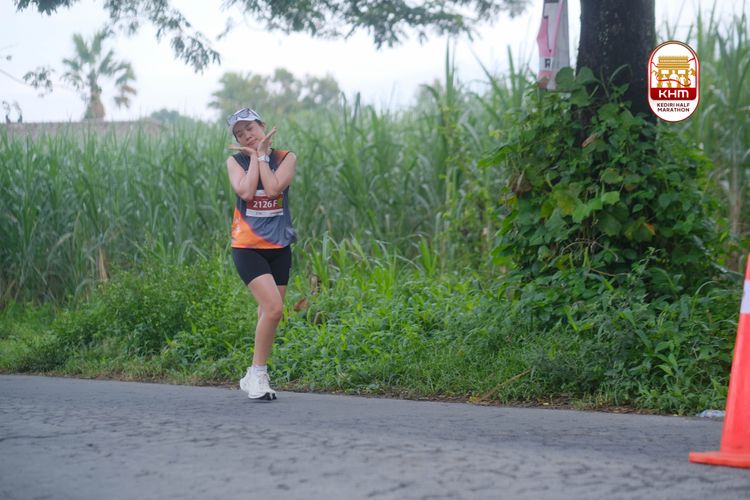 Race photo from Kediri Half Marathon 2025