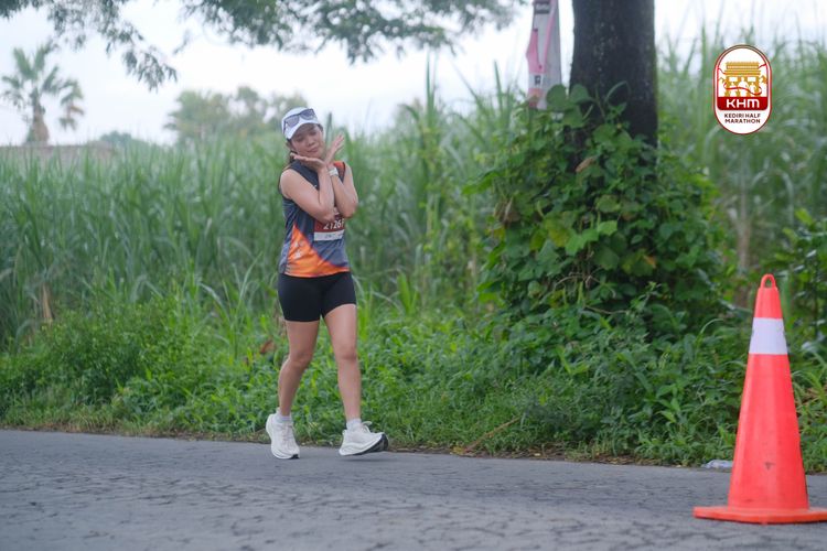 Race photo from Kediri Half Marathon 2025