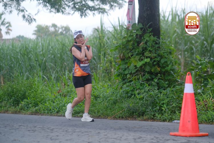 Race photo from Kediri Half Marathon 2025