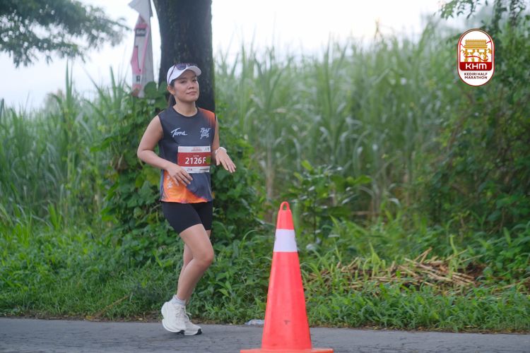 Race photo from Kediri Half Marathon 2025
