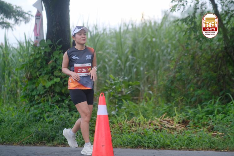 Race photo from Kediri Half Marathon 2025
